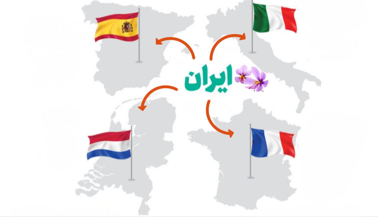 آمار صادرات زعفران