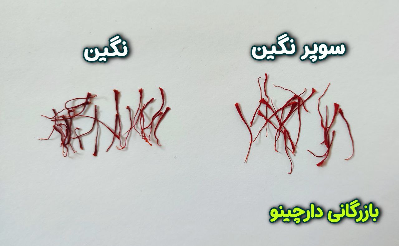 تفاوت زعفران سوپر نگین و نگین